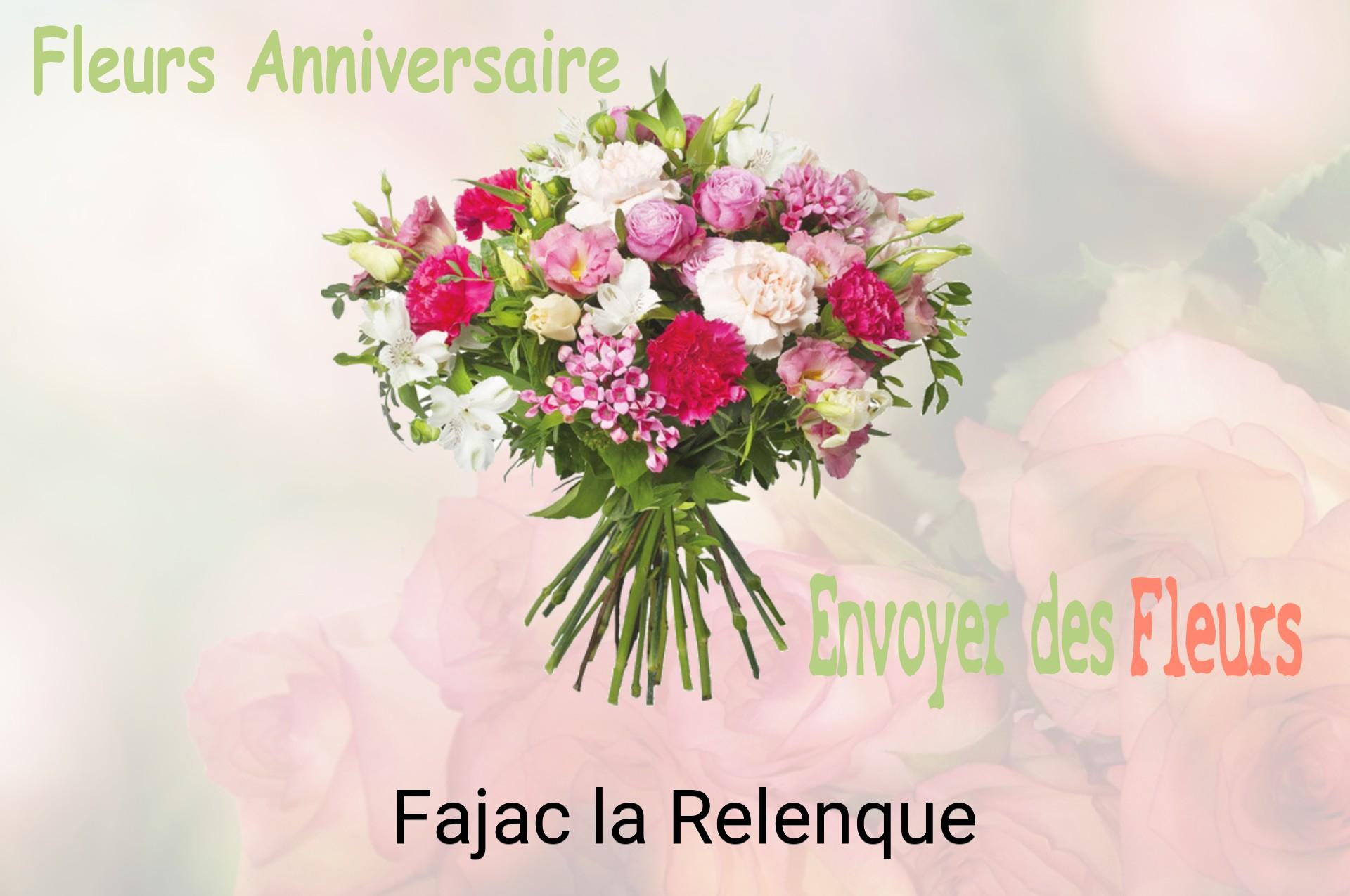 Bouquet de fleurs d’anniversaire livré à Fajac-la-Relenque