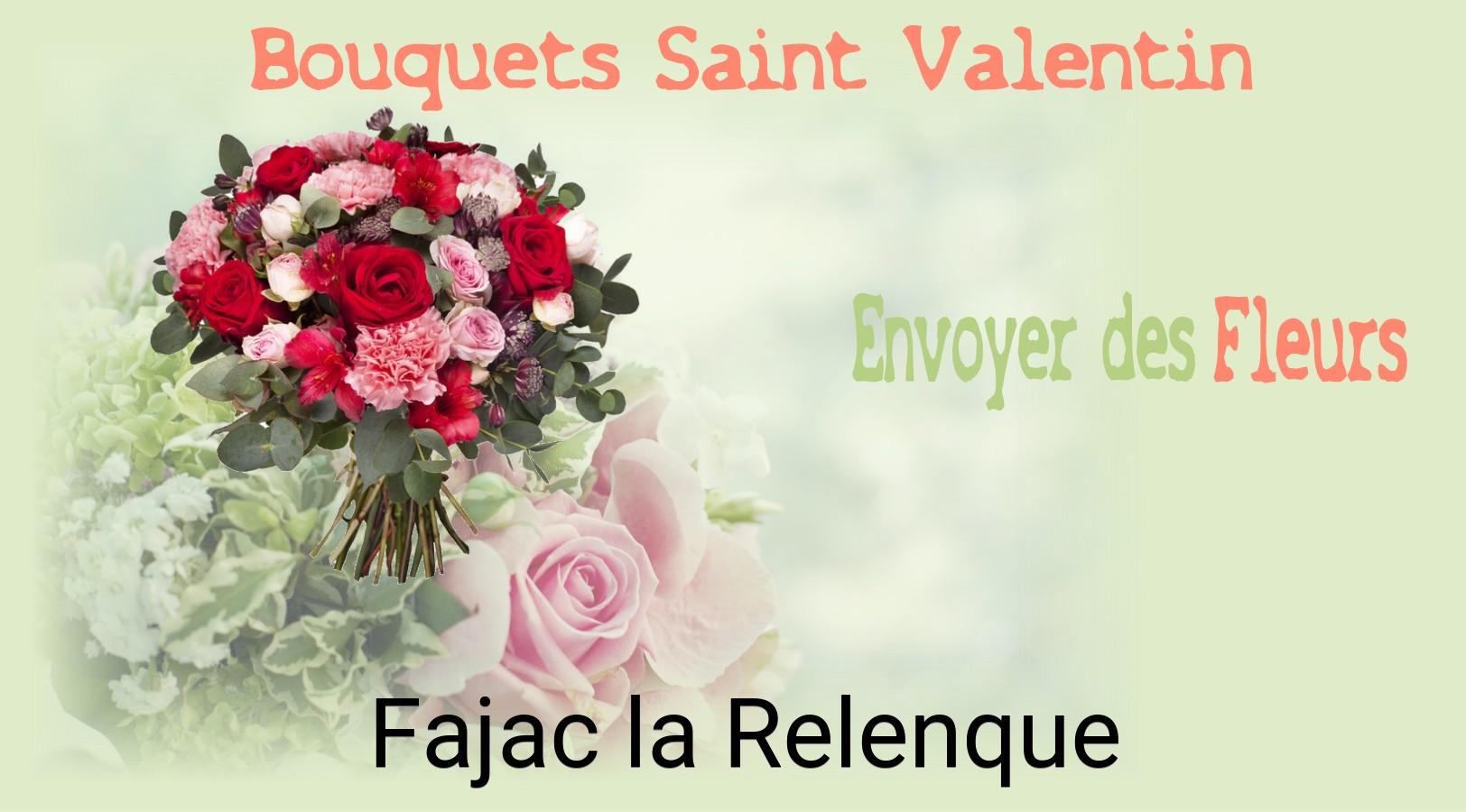 Roses de Saint-Valentin livrées à Fajac-la-Relenque